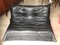 Vintage Black Leather Togo Sofa by Michel Ducaroy for Ligne Roset 2
