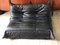 Vintage Black Leather Togo Sofa by Michel Ducaroy for Ligne Roset 1