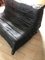 Vintage Black Leather Togo Sofa by Michel Ducaroy for Ligne Roset 4