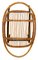Mid-Century Rattan Stool by Alan Fuchs for Experimental Housing Project Invalidovna, Prague, Image 6