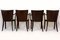Bentwood B47 Armchairs by Michael Thonet, 1930s, Set of 4 3