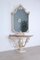 Venetian Style Mirror Console with Marble Top 2