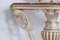 Venetian Style Mirror Console with Marble Top 11