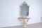 Venetian Style Mirror Console with Marble Top 1