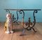 Mid-Century French Wrought Iron Coffee Table, Image 8