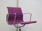 Purple Aluminium EA108 Desk Chair by Charles & Ray Eames for Vitra, 2000s 2
