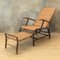 Bauhaus Garden Lounger in Rattan in the Style of Erich Dieckmann 18