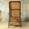 Chaise Longue de Jardin Bauhaus en Rotin dans le Style de Erich Dieckmann 7