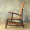 Chaise Longue de Jardin Bauhaus en Rotin dans le Style de Erich Dieckmann 10
