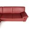 Red Wine Leather Corner Sofa from Puro 8