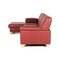 Red Wine Leather Corner Sofa from Puro 12
