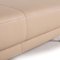 Sgabello in pelle beige di Ewald Schillig, Immagine 4