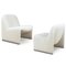 Alky Chairs with Dedar Fabric by Giancarlo Piretti for Castelli / Anonima Castelli, Italy, Set of 2, Image 3