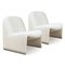 Alky Chairs with Dedar Fabric by Giancarlo Piretti for Castelli / Anonima Castelli, Italy, Set of 2, Image 9