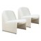 Alky Chairs with Dedar Fabric by Giancarlo Piretti for Castelli / Anonima Castelli, Italy, Set of 2 1