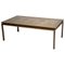 Scandinavian Embossed Brass Coffee Table, Image 1