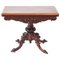 Victorian Carved Rosewood Card Table, Image 1
