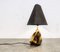 Lampada da tavolo vintage in bronzo di Michel Jaubert, anni '70, Immagine 4