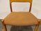 Model 75 Dining Chairs by Niels Otto Moller, 1960s, Set of 6, Image 2