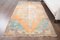 Antique Turkish Oushak Handmade Wool Rug 1