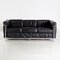 Leder 3-Sitzer Sofa 1