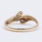 Vintage 14 Karat Gelbgold Ring mit Diamanten, 0,14 ct, 1970er 5
