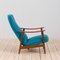 Fauteuil à Bascule Vintage Scandinave en Teck par Arnt Lande pour Stokke, 1960s 4