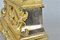 Uhr aus vergoldeter Bronze mit Darstellung des Napoleon, der die Alpen überquert, 19. Jh 3