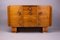 Credenza Art Deco in noce di FH Marshall, Scozia, anni '40, Immagine 1