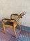 Vintage Walnut Barber's Chair, 1940s 8