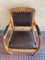 Vintage Walnut Barber's Chair, 1940s, Image 2