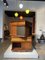 Swivel Cabinet for Library or Bar by Gianfranco Frattini, Image 1