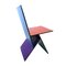 Sedia Vilbert postmoderna di Verner Panton per Ikea, Immagine 2