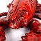 Large Decorative Red Ceramic Lobster, Italy 11