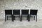 CAB 412 Chairs in Black Leather by Mario Bellini for Cassina, 1970s, Set of 4 5