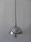 Mid-Century Modern Nickel-Plated Brass Pendant Lamp by Florian Schulz, 1970s 11