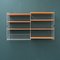 String Shelving System with Book Compartment in Ash by Kajsa & Nils Nisse Strinning, 1960s 4