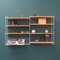 String Shelving System with Book Compartment in Ash by Kajsa & Nils Nisse Strinning, 1960s 3