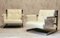 Cantilever Armchairs in Chromed Metal & Vinyl, 1970s, Set of 2 1