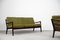 Skandinavisches Vintage 3-Sitzer Senator Sofa und Sessel von Ole Wanscher für Cado, 1960er, 2er Set 9