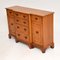 Credenza antica in radica di noce, set di 2, Immagine 3