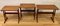 Tables Gigognes en Teck de CFC Silkeborg, Danemark, 1960s, Set de 3 3