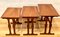 Tables Gigognes en Teck de CFC Silkeborg, Danemark, 1960s, Set de 3 2