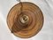 Lámpara colgante de caña de bambú o ratán, años 60 o 70, Imagen 2