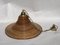 Lámpara colgante de caña de bambú o ratán, años 60 o 70, Imagen 4
