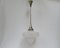Art Nouveau Frosted Glass Ceiling Lamp 8