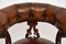 Antique William IV Leather & Wood Desk Chair 6