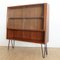 Vintage Showcase Cabinet with Shelf and Glass Sliding Doors 2