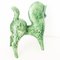 Cavallo vintage in ceramica verde di Roberto Rigon, Immagine 4