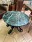 Tavolo in ferro battuto con ripiano in marmo, Immagine 3